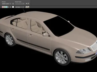 OCTAVIA - 3DS - FBX - OBJ - iProp - ICLONE 7  3D model