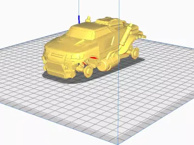 ROCKET LEAGUE Roadhog 3D print model