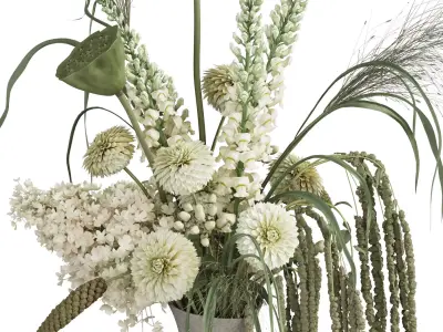 Flower In Vase 113 3D model