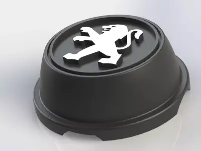 106 Rallye hub cap 3D print model