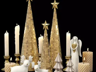 Christmas decoration 1 3D model