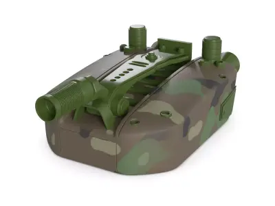 Racing Handbrake 3D model