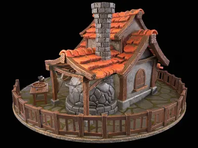 Haus Fantasy 3D model