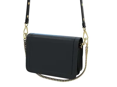 Louis Vuitton Dauphine Bag Black 3D model