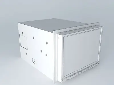 autoradio Sketchyphysics Free 3D model