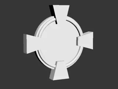 Exterior wall decor Free 3D model