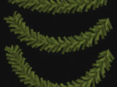 Garlands 04 3D model