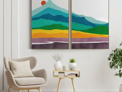 Photo Frame 280 Low-poly 3D model