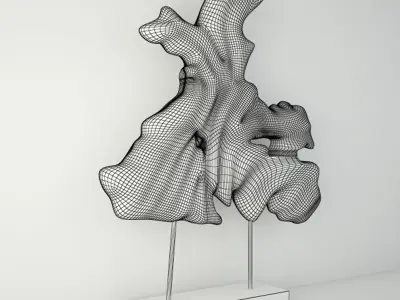 Root on Stand  3D model