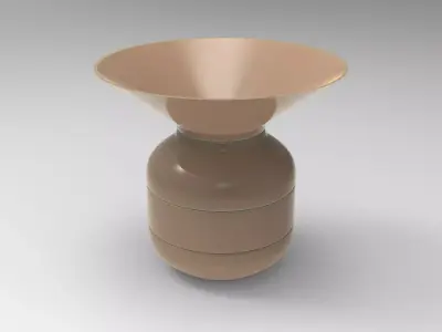 Dopp Vase Low-poly 3D model