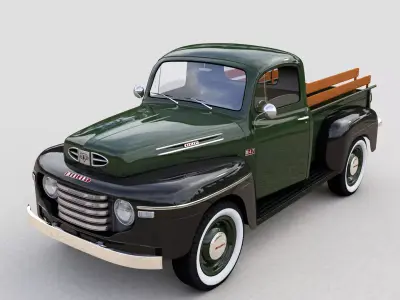 M47 Series Pickup 1949 3D model