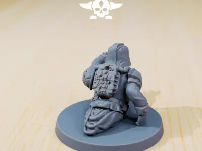GrimGuard - Zombiefied Free 3D print model