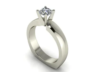 Women ring 3dm stl render detail 3D print model 32