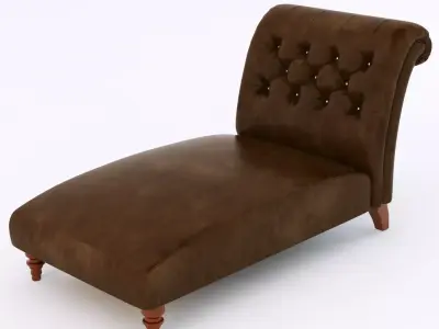fairford leather sofa 3D model