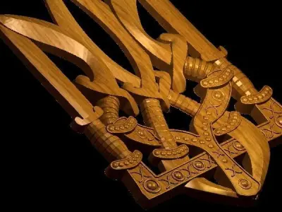 Ukrainian Coat-In-Arms 3D print model