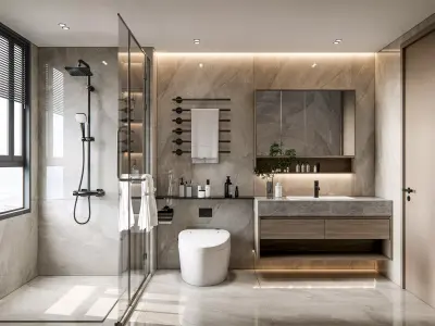 Bathroom  15 3D model