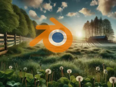 Black and White Iconic Cow Low-poly 3D model