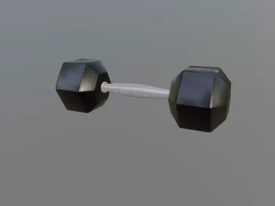 Dumbbell 3D model shop