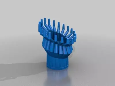 Loft Vase Free 3D print model 10