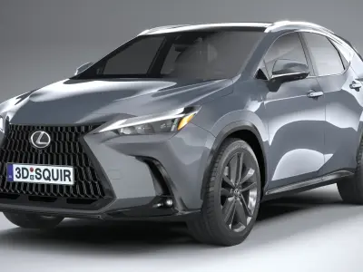 Lexus NX300 regular 2022 3D model