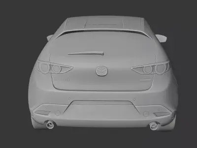 Mazda 3 Hatchback 3D print model