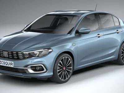 Fiat Tipo Sedan 2021 3D model