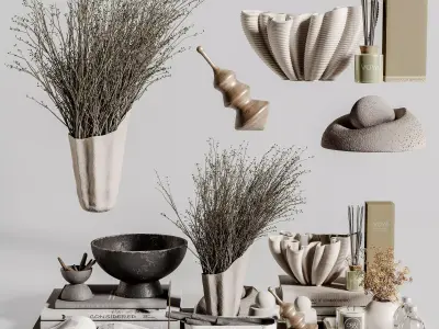 decorative set 122 3D model