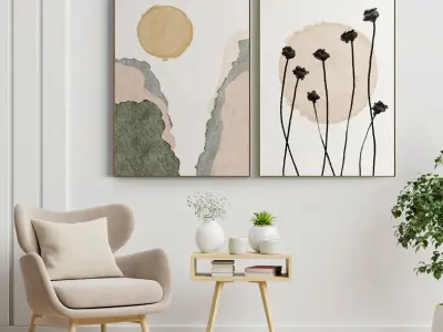 Photo Frame 159 Low-poly 3D model