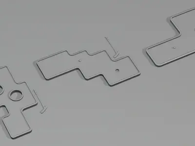 Miniature Golf Course 06 set 3D model