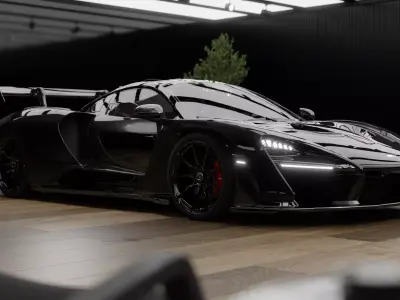 Mclaren Senna 3D model