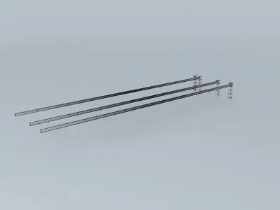 Warehouse Ventilation System Free 3D model