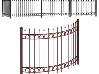 Fencing 12 3D model