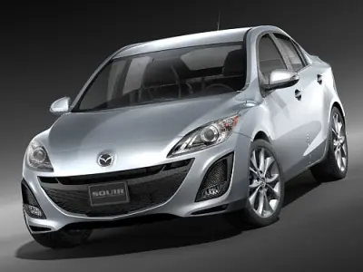 Mazda 3 - sedan 3D model