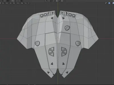 Spaceship corvettes Free 3D print model