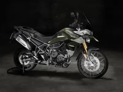triumph tiger 900 rally pro 3D model