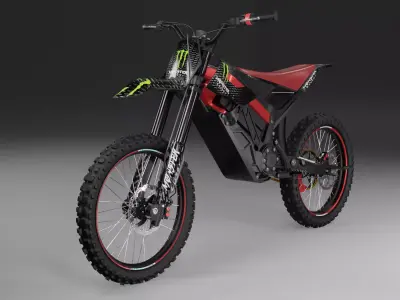 Apollo RFN Electric Bike Low-poly 3D model