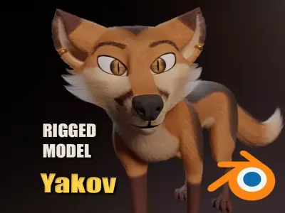 Yakov Fox 3D model