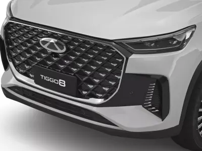 2026 Chery Tiggo 8 with Interior 3D model