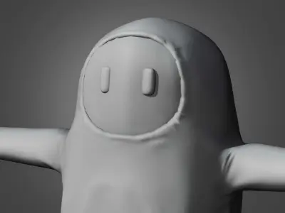 Fall Guys Character Free 3D model