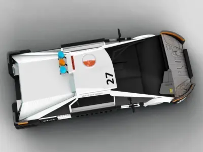 Blade Runner Police Car 3D model