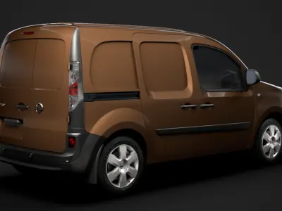 Nissan NV 250 Van L2 2020 3D model
