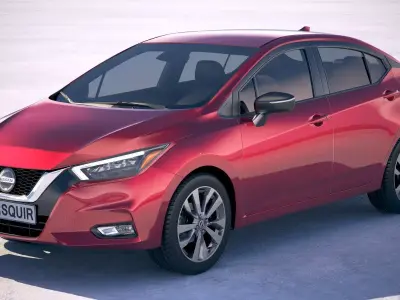 Nissan Versa 2020 3D model