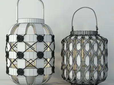 Lanterns by ZARA HOME 3D model