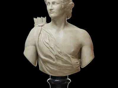Apollo Bust 3D print model