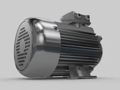 Electric Motor Standart 3D model
