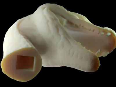 Snake Head  3D print model