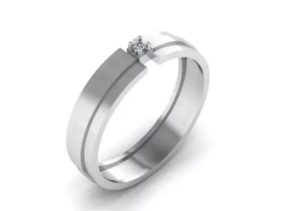 Jewelry Ring 3D print model 22
