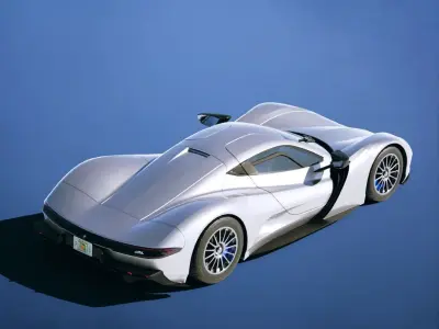 Aspark Owl 2020 Low-poly 3D model