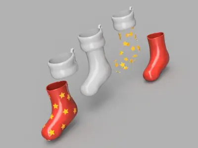 Christmas Stocking 3D print model