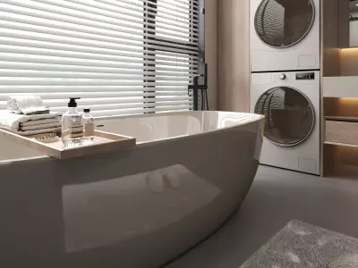 Bathroom 016 3D model